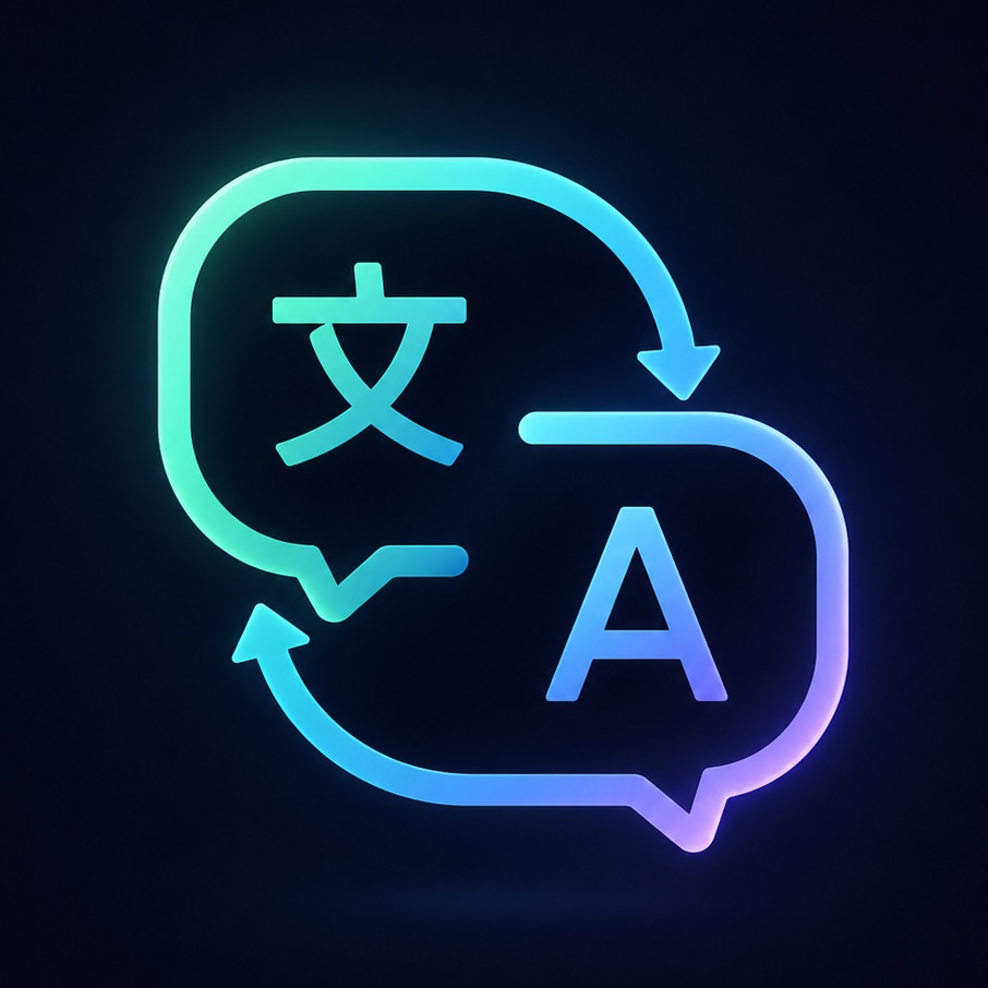 口袋离线翻译 logo